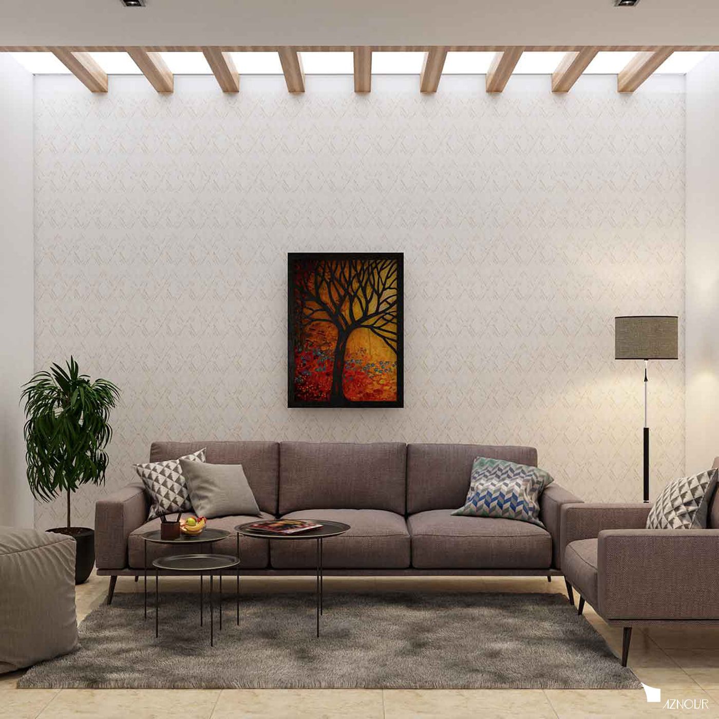 ۱۰ ایده برای طراحی داخلی اتاق نشیمن جذاب