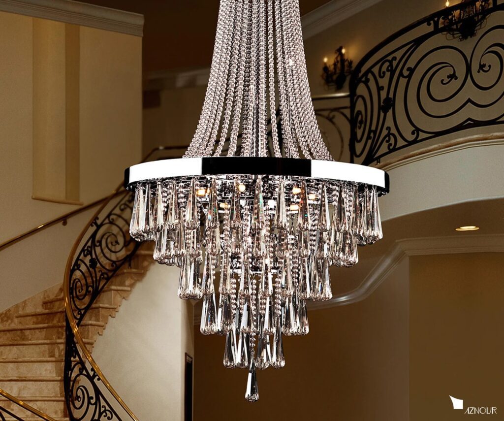 تقسیمبندیِ کلیِ لوسترها/ لوسترهای کریستالی (Crystal Chandeliers)